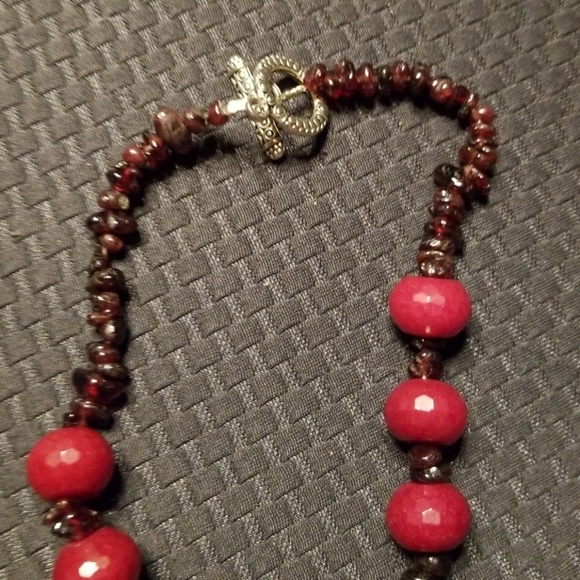 Bold❤Beautiful Ruby Gemstone Necklace - Picture 3 of 4